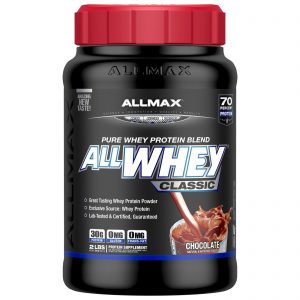 Comprar ALLMAX Nutrition, AllWhey Classic, 100% Proteína Whey, Chocolate, 907 g (2 lbs)