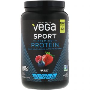 Comprar Vega, Sport, Proteína Premium, Baga, 801 g (28,3 oz)