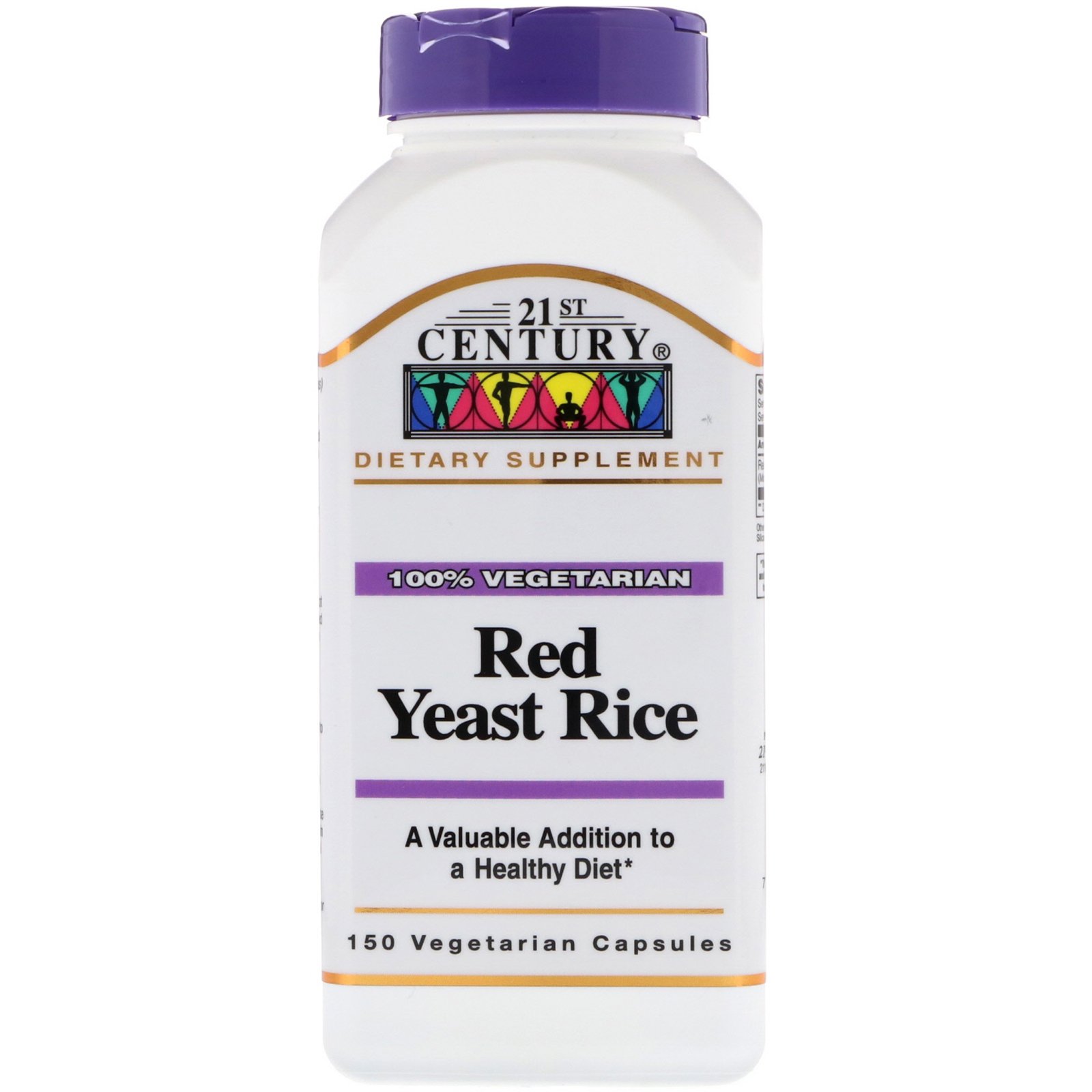 Comprar 21st Century, Levedura de arroz vermelha, 150 Cápsulas Vegetais