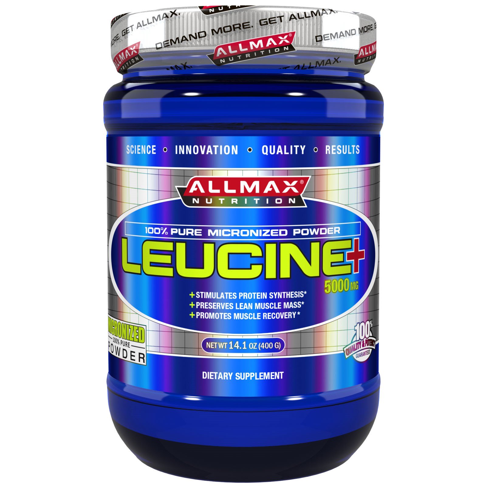 Comprar ALLMAX Nutrition, Leucina, 5.000 mg, 400 g (14,1 oz)