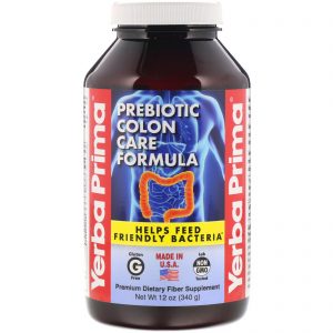 Comprar Yerba Prima, Prebiotic Colon Care Formula, 12 oz (340 g)