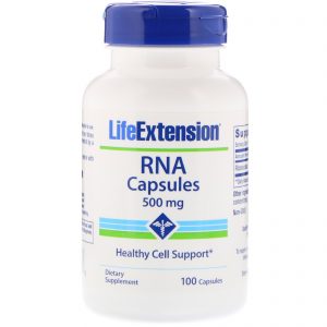 Comprar Life Extension, Cápsulas de RNA, 500 mg, 100 Cápsulas