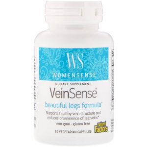 Comprar Natural Factors, WomenSense,VeinSense, 60 Vegetarian Capsules