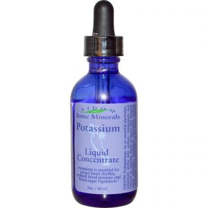 Comprar Eidon Mineral Supplements, Potássio, Concentrado Líquido, 2 oz (60 ml)