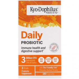 Comprar Kyolic, Kyo-Dophilus, Daily Probiotic, 180 Capsules