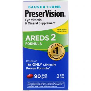 Comprar Bausch & Lomb, AREDS 2 Fórmulas, 90 Cápsulas em gel
