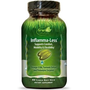 Comprar Irwin Naturals, Inflamma-Less, 80 Cápsulas Gelatinosas Líquidas
