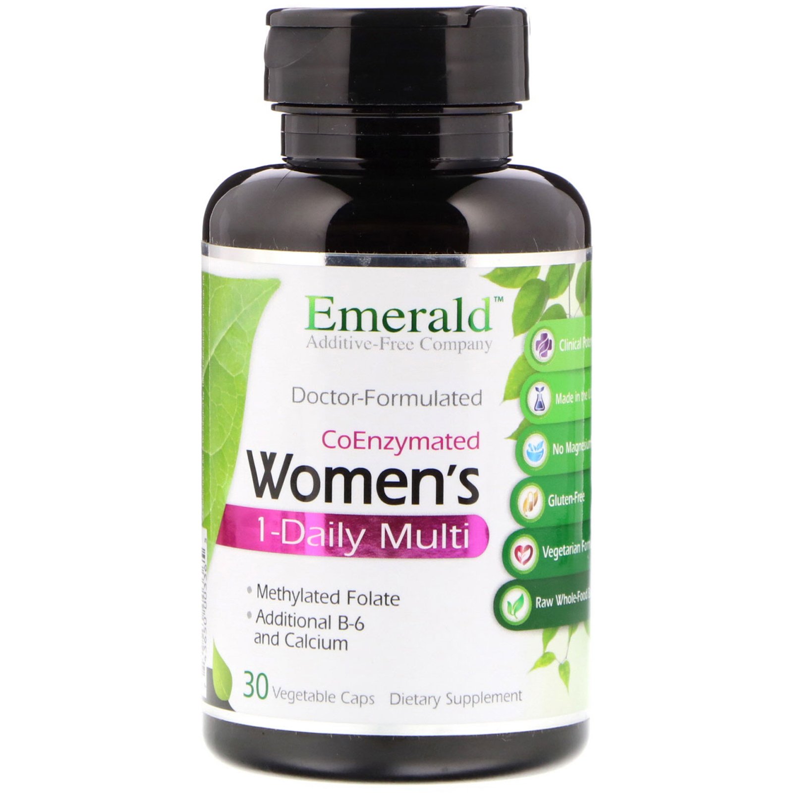 Comprar Emerald Laboratories, CoEnzymado Feminino Multi 1 Ao Dia, 30 Cápsulas Vegetais
