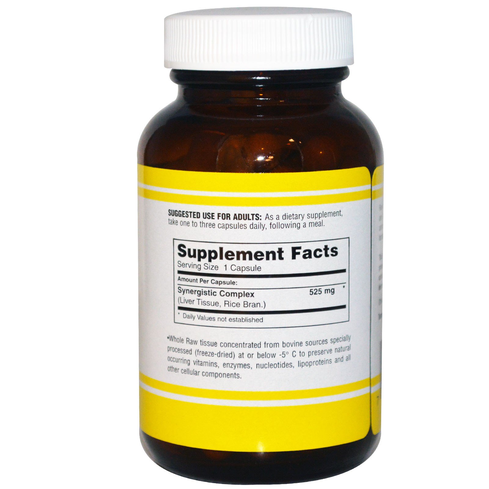 Comprar Natural Sources, Fígado Puro, 60 cápsulas - Imagem 2