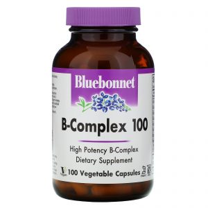 Comprar Bluebonnet Nutrition, B-Complex 100, 100 Vegetable Capsules