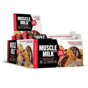 Comprar CytoSport, Barra de Proteína da Série Muscle Milk , Manteiga de amendoim e chocolate - 12 Barras