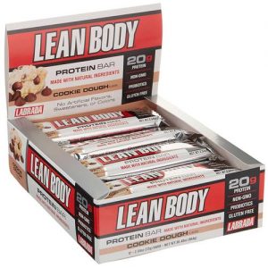 Comprar Labrada Nutrition, Barra de Proteína Lean Body - Massa de Biscoito - 12 Barras