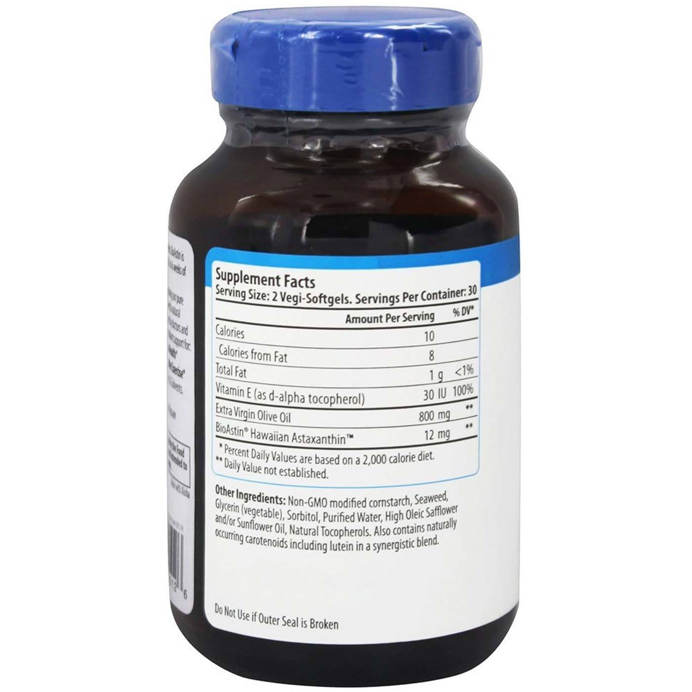 Comprar Nutrex Hawaii, BioAstin Supreme - 60 Cápsulas em Gel - Imagem 2