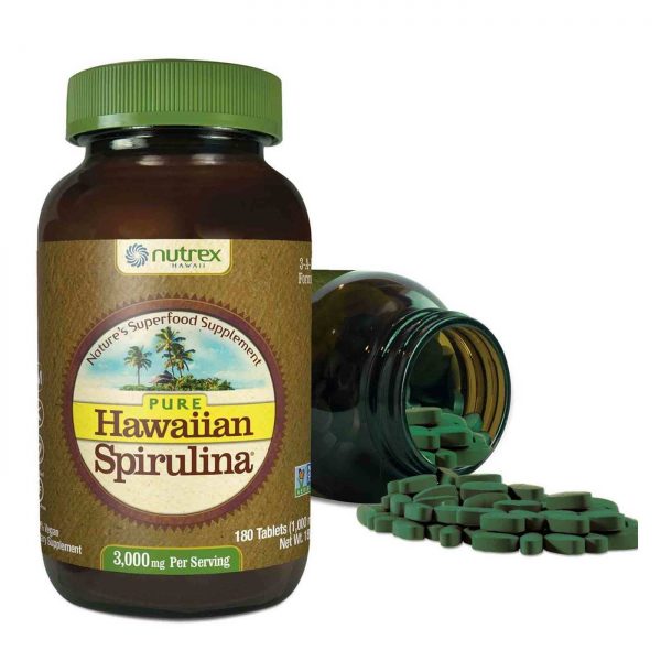 Comprar Spirulina Pacifica Nutrex Hawaii 180tab - Imagem 4