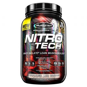 Comprar MuscleTech Nitro-Tech , Cookies & Creams - 2 lbs/907g