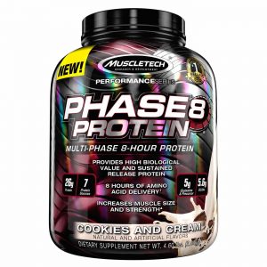 Comprar MuscleTech Phase 8, Cookies & Creams - 4.6 lbs/2.09Kg
