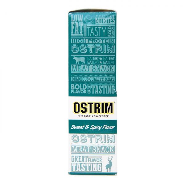 Comprar Ostrim, Palitos de Carne / Alce - Doce e Picante - 10 pacotes - Imagem 4