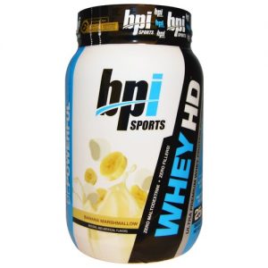 Comprar BPI Whey-HD, Banana Marshmallow - 907 grams