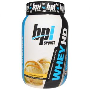 Comprar BPI Whey-HD, Caramelo de baunilha - 907 grams