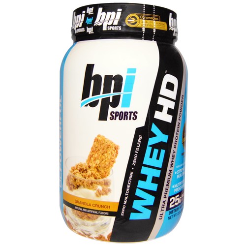 Comprar BPI Whey-HD, Granola Crunch - 907 g