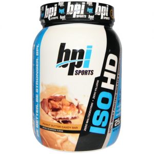 Comprar BPI ISO HD, Barra de chocolate com manteiga de amendoim - 740 grams