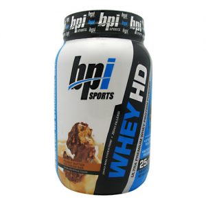 Comprar BPI Whey-HD, Bar de sorvete de manteiga de amendoim - 907 grams