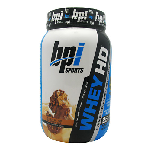 Comprar BPI Whey-HD, Bar de sorvete de manteiga de amendoim - 907 grams