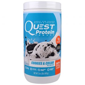 Comprar Quest Nutrition Proteína em pó, Cookies & Creme - 32 oz/907g