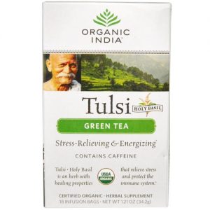 Comprar Organic India, Chá de Tulsi - 18 Saquinhos de Chá.