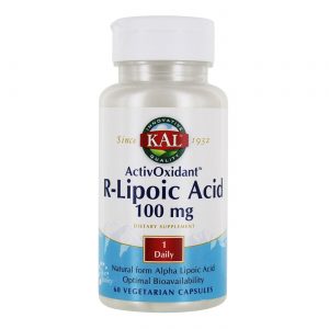 Comprar Kal, ActivOxidant™ Ácido R-Lipóico - 100 mg - 60 Cápsulas Vegetarianas