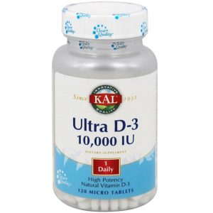 Comprar Kal, Ultra D3 - 10.000 UI- 120 Tabletes