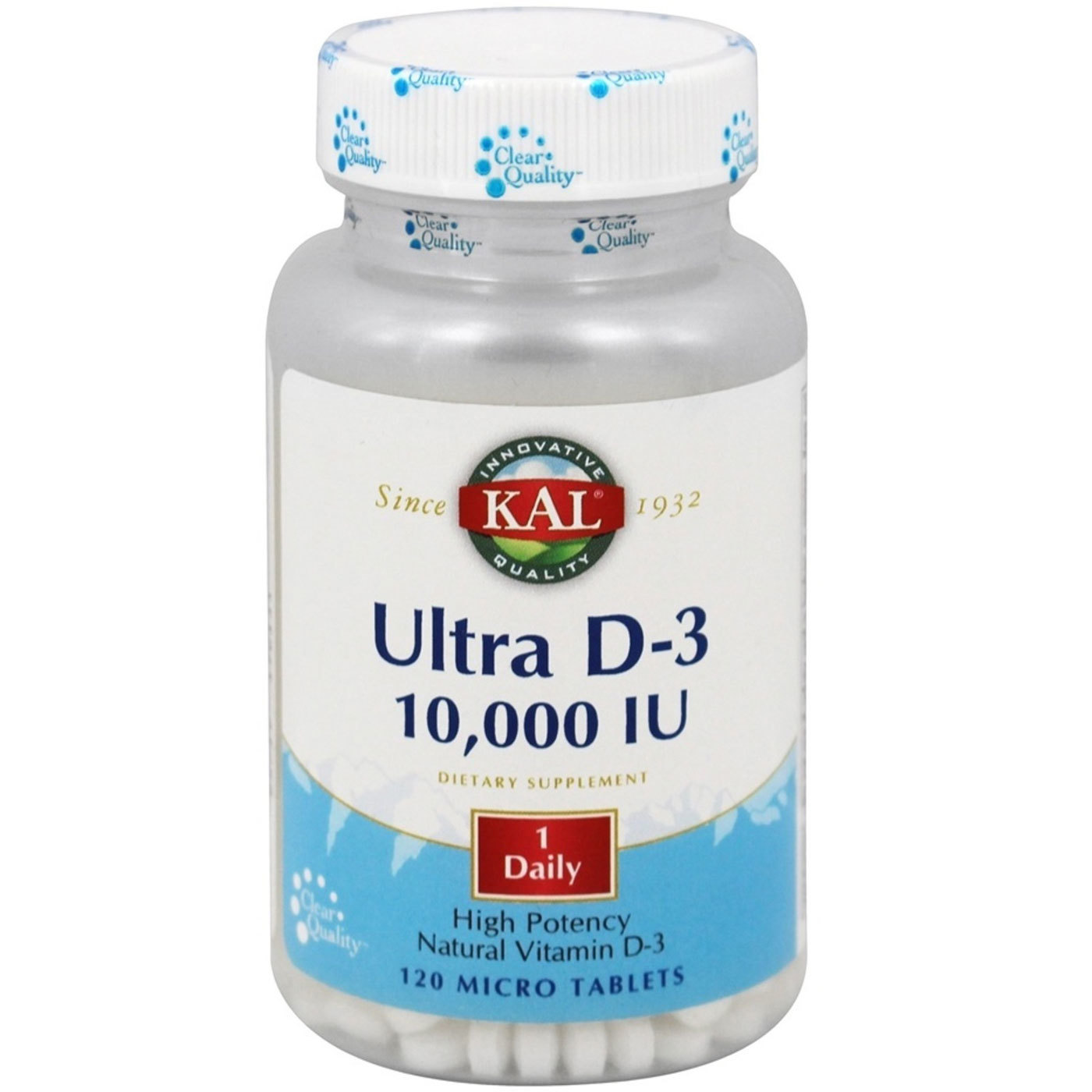 Comprar Kal, Ultra D3 - 10.000 UI- 120 Tabletes