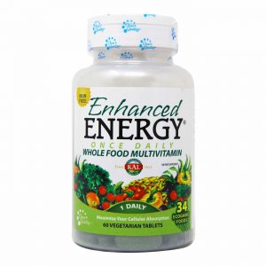 Comprar Kal, Energia Reforçada Livre de Ferro uma vez por dia, Vitamina Whole Food - 60 Vegetarian Tabletes