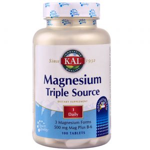 Comprar Kal, Magnésio Tripla Fonte 500 mg - 100 Tabletes