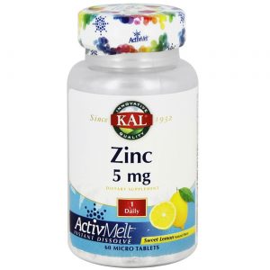 Comprar Kal, Zinco 5mg - 60 Microcomprimidos