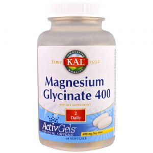 Comprar Kal, Glicinato de Magnésio 400 mg - 60 Cápsulas em Gel