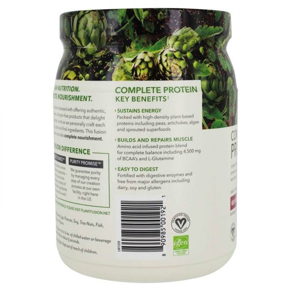 Comprar PlantFusion, Proteína Vegetal Completa - 1 libra (450g) - Imagem 4