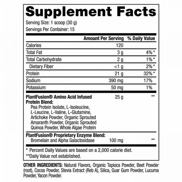 Comprar PlantFusion, Proteína Vegetal Completa - 1 libra (450g) - Imagem 5