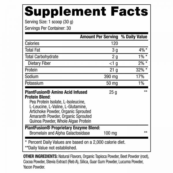 Comprar PlantFusion, Proteína Completa de Planta - 2 libras (900g) - Imagem 5