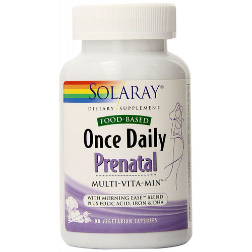 Comprar Solaray Once Daily Pré-natal - 90 Cápsulas Vegetarianas