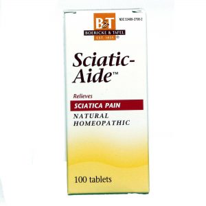 Comprar Boericke and Tafel, Sciatic-Aide™ Alívio da Dor Ciática, Homeopatia - 100 Tabletes