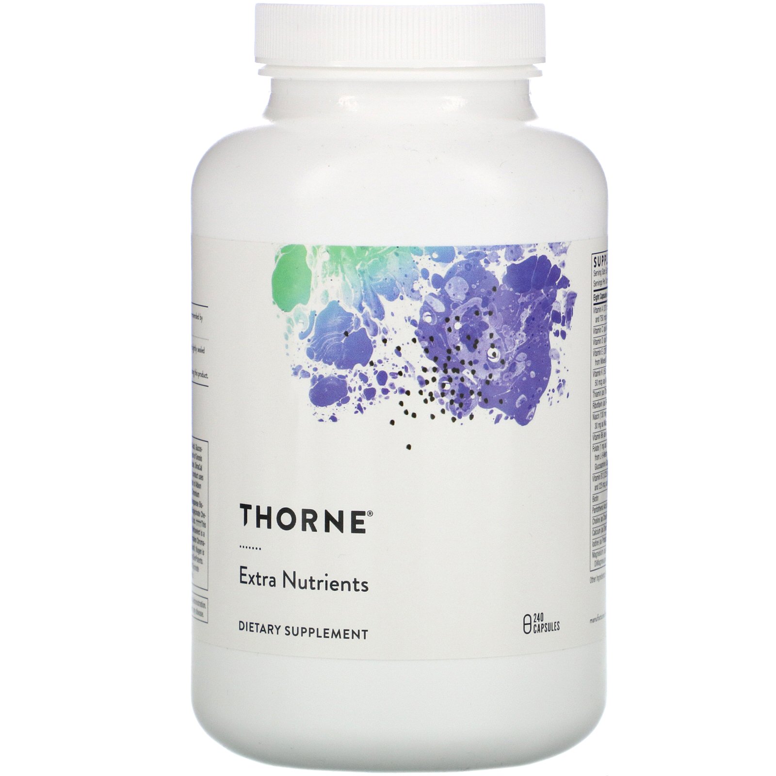 Comprar Thorne Research, Nutrientes Extras, 240 Cápsulas