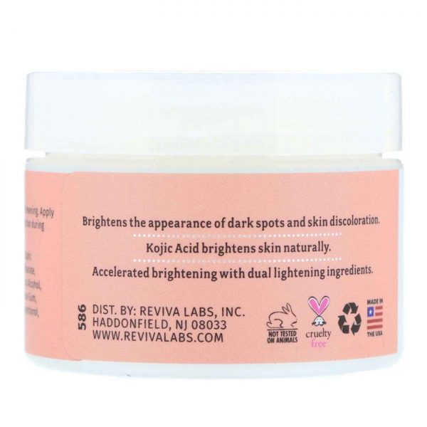 Comprar Reviva Labs, Creme Clareador de Manchas Noturno com Ácido Kójico - 42 g - Imagem 5