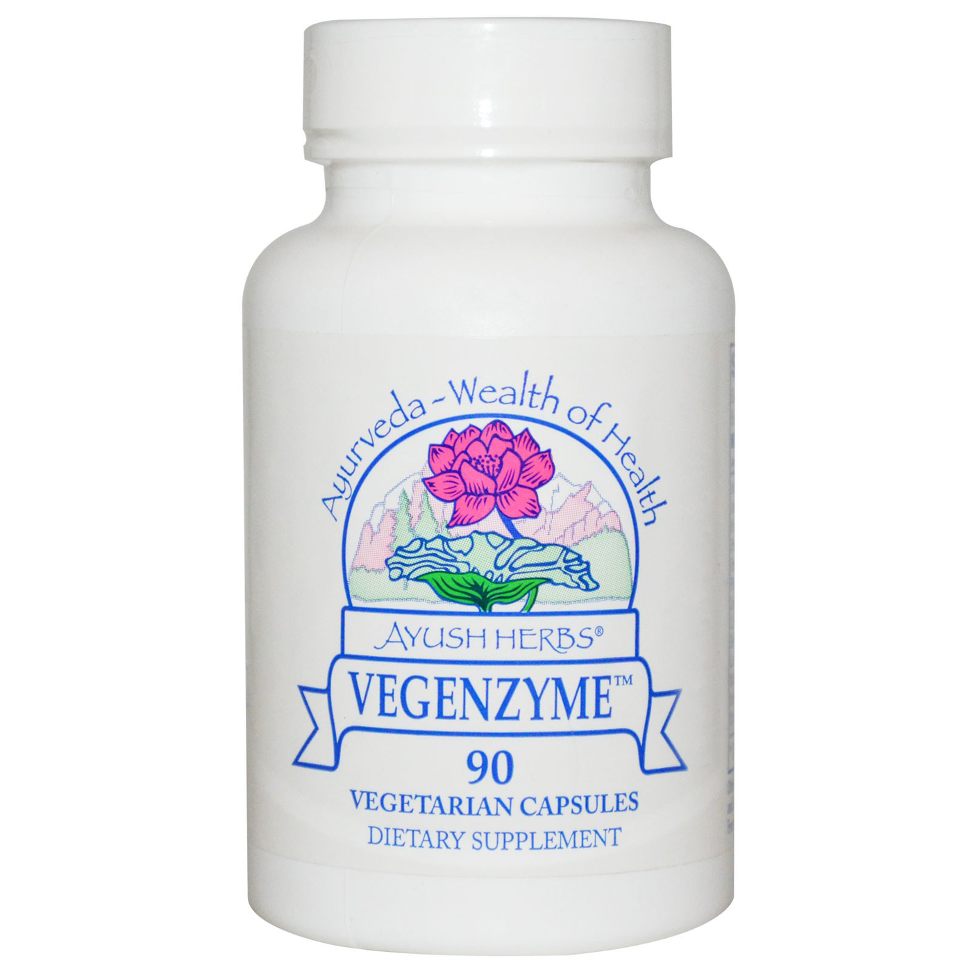 Comprar Ayush Ervas Vegenzyme - 90 Cápsulas