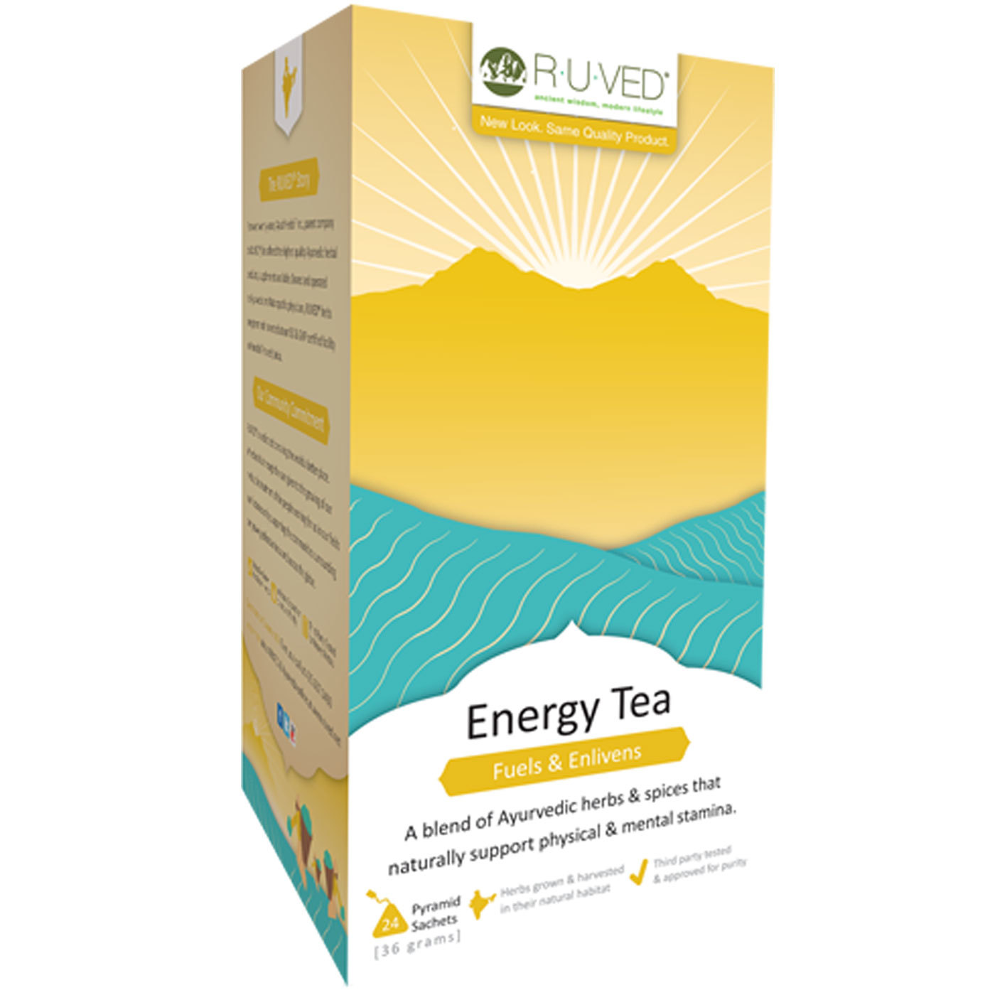 Comprar Ayush Ervas Chá, Chá verde - Energia - 24 Chá Bags
