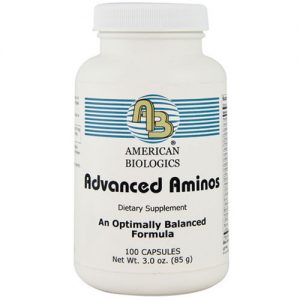Comprar American Biologics Advanced Aminos - 100 Cápsulas