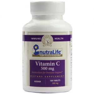 Comprar NutraLife Vitamina C - 500 mg - 100 Tabletes