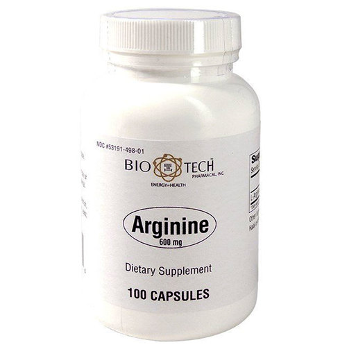 Comprar BioTech Pharmacalm, Arginina 600 mg - 100 Cápsulas