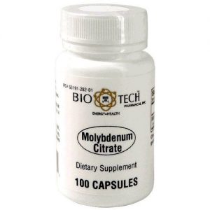 Comprar BioTech Pharmacal, Citrato de molibdênio - 100 Cápsulas