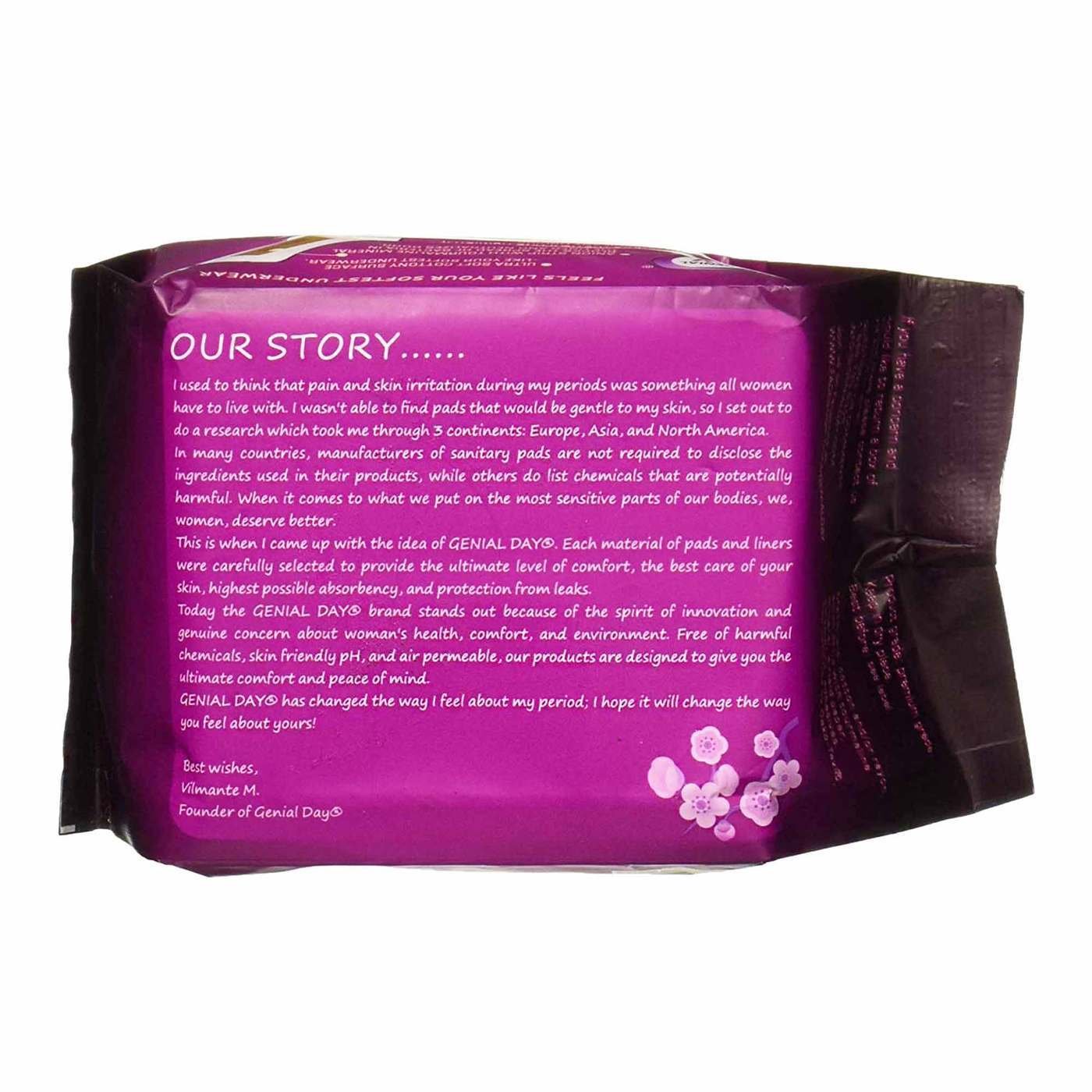 Comprar Genial Day, Absorvente Feminino Forros com Tiras de Anion - 24 Unidades - Imagem 2